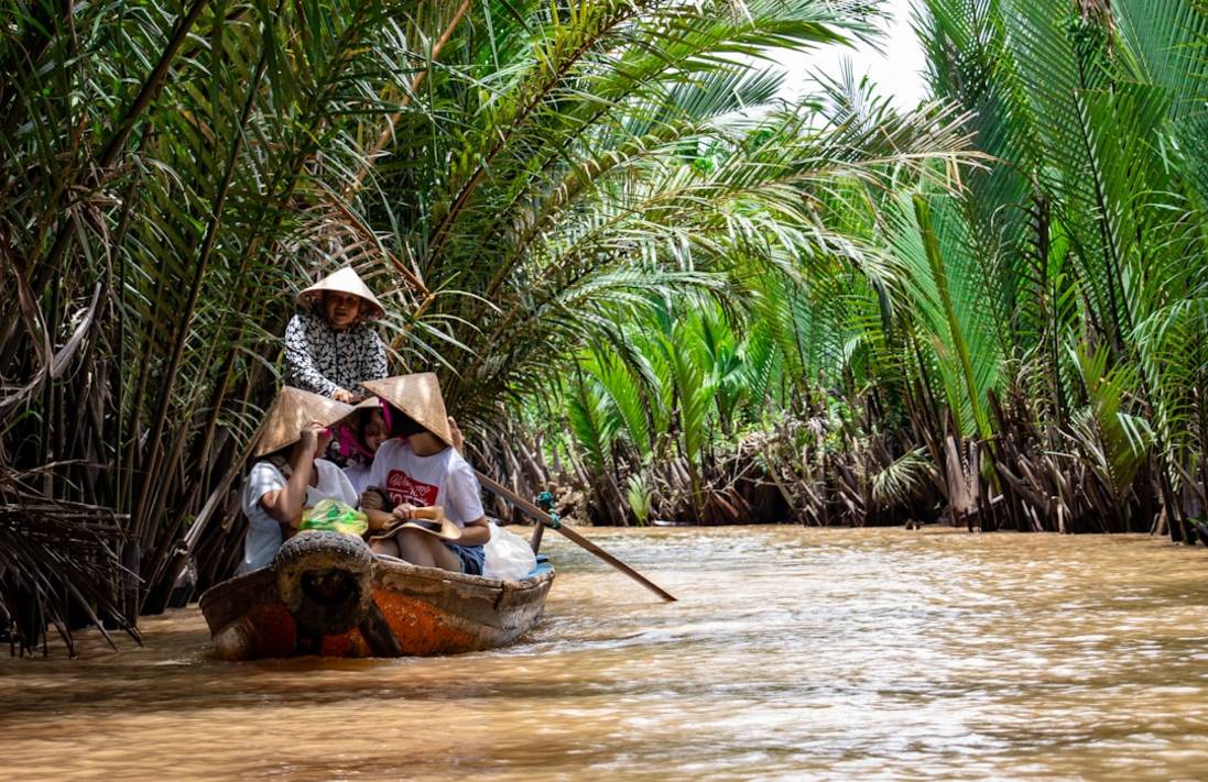 Anreise zur Mekong-Delta