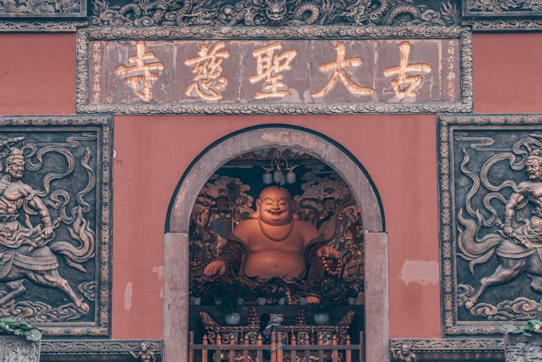 Großer Buddha von Leshanleshan-buddhaChengdu scenery